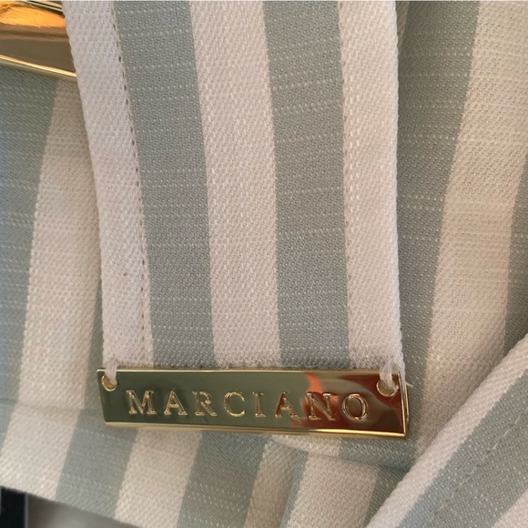 Marciano Striped High Waist Shirts - Size M (6) - Picture 11 of 15